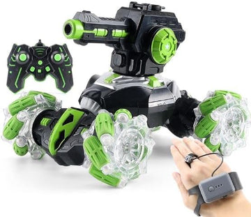 Gesture Control Monster Truck RC Car – Off-Road Stunt Vehicle with Lights, Music & Dual Controllers