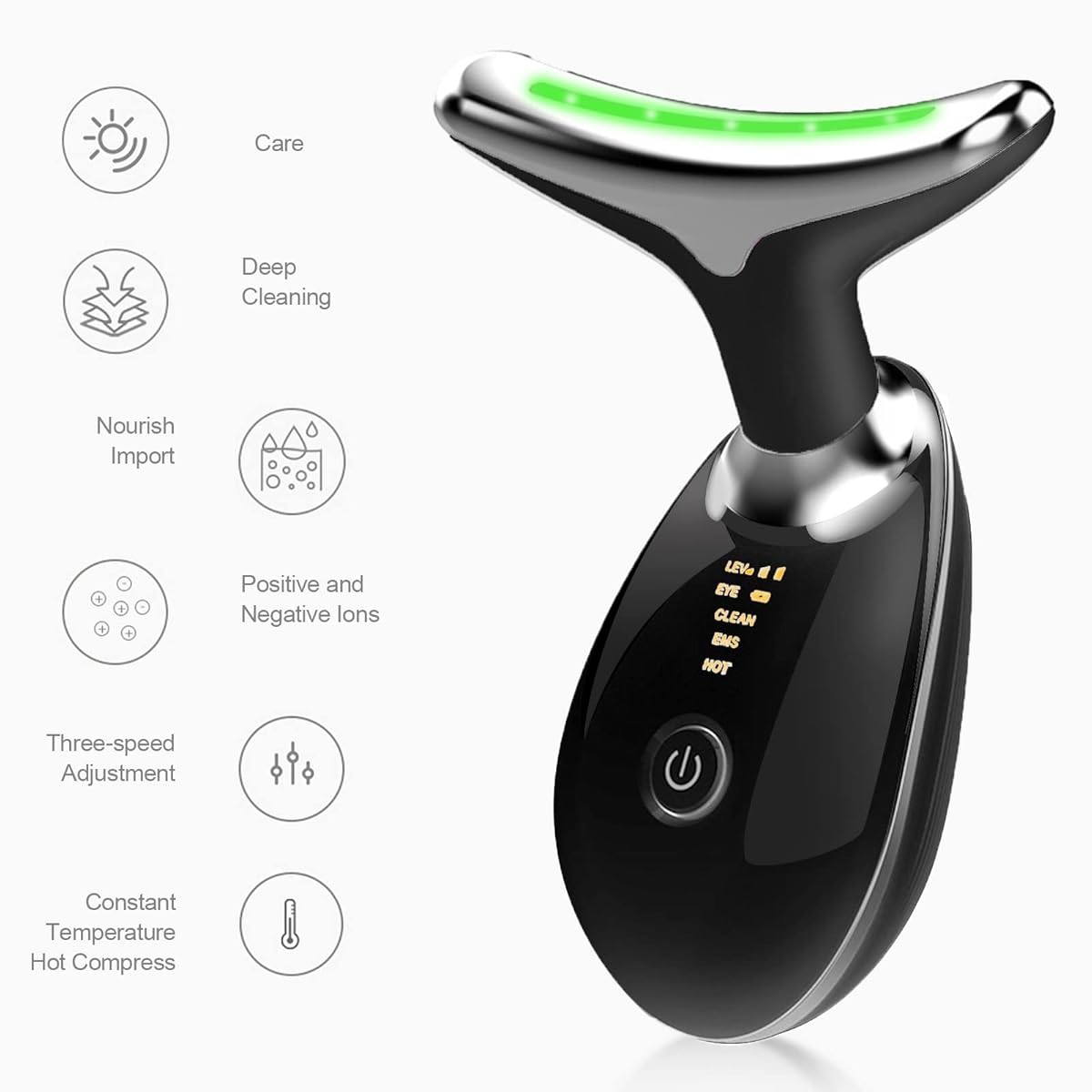 EMS Face Massager for Wrinkles & Skin Tightening – Electric Anti-Aging Facial Device with Face Lift