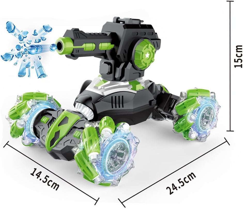 Gesture Control Monster Truck RC Car – Off-Road Stunt Vehicle with Lights, Music & Dual Controllers