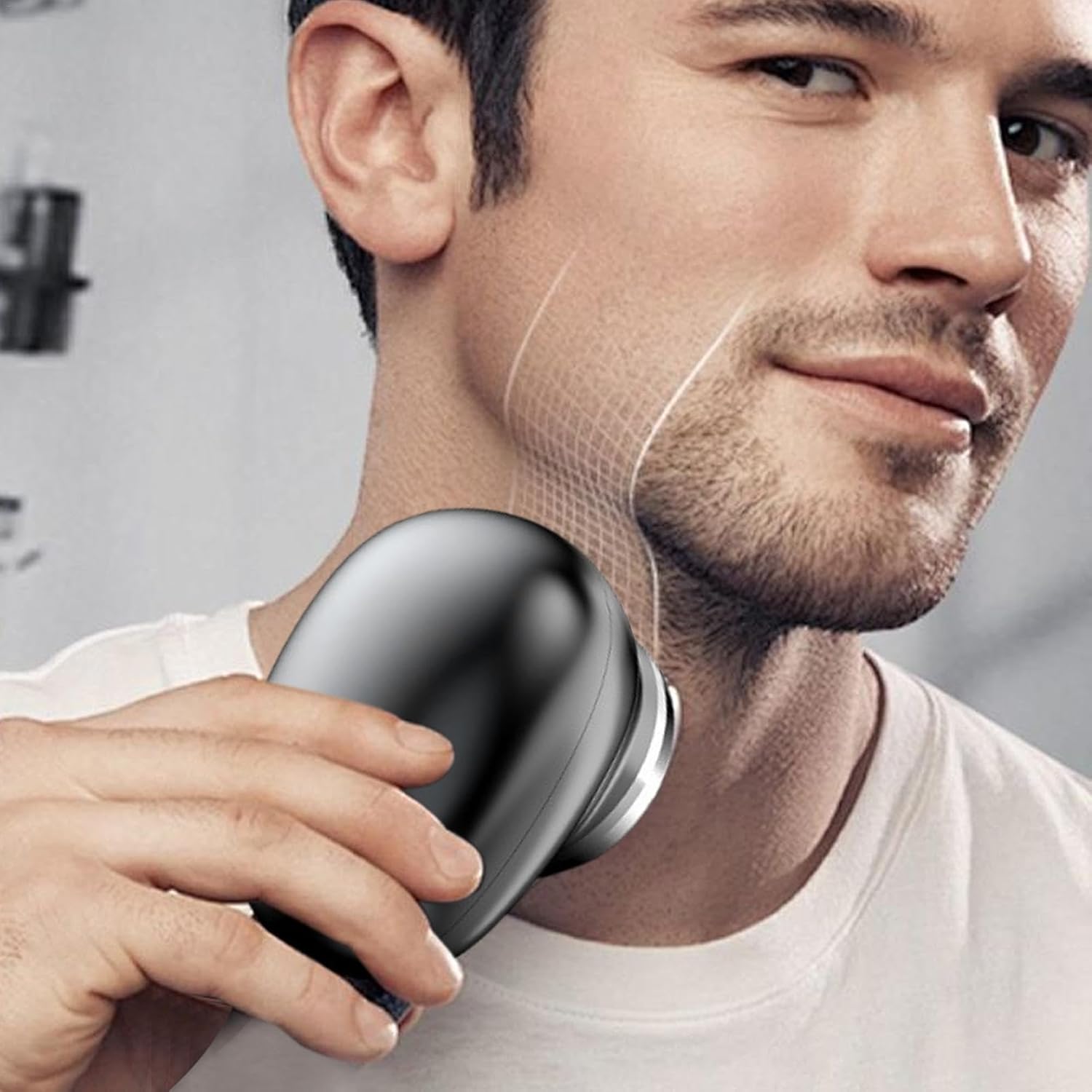 Portable Men's Electric USB Rechargeable Shaver & Precise Trimmer Grooming Tool For Men