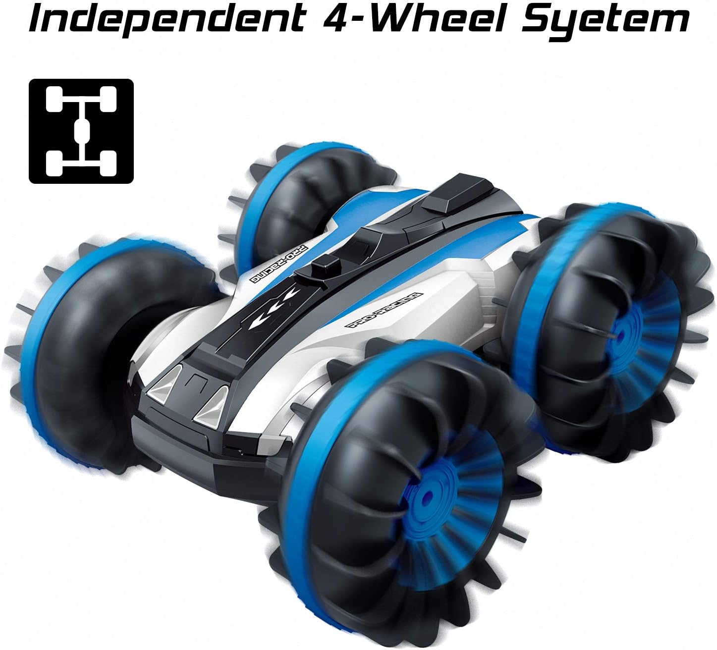 Amphibious Remote Control Car – Waterproof RC Monster Truck & Boat for Land and Water Adventures