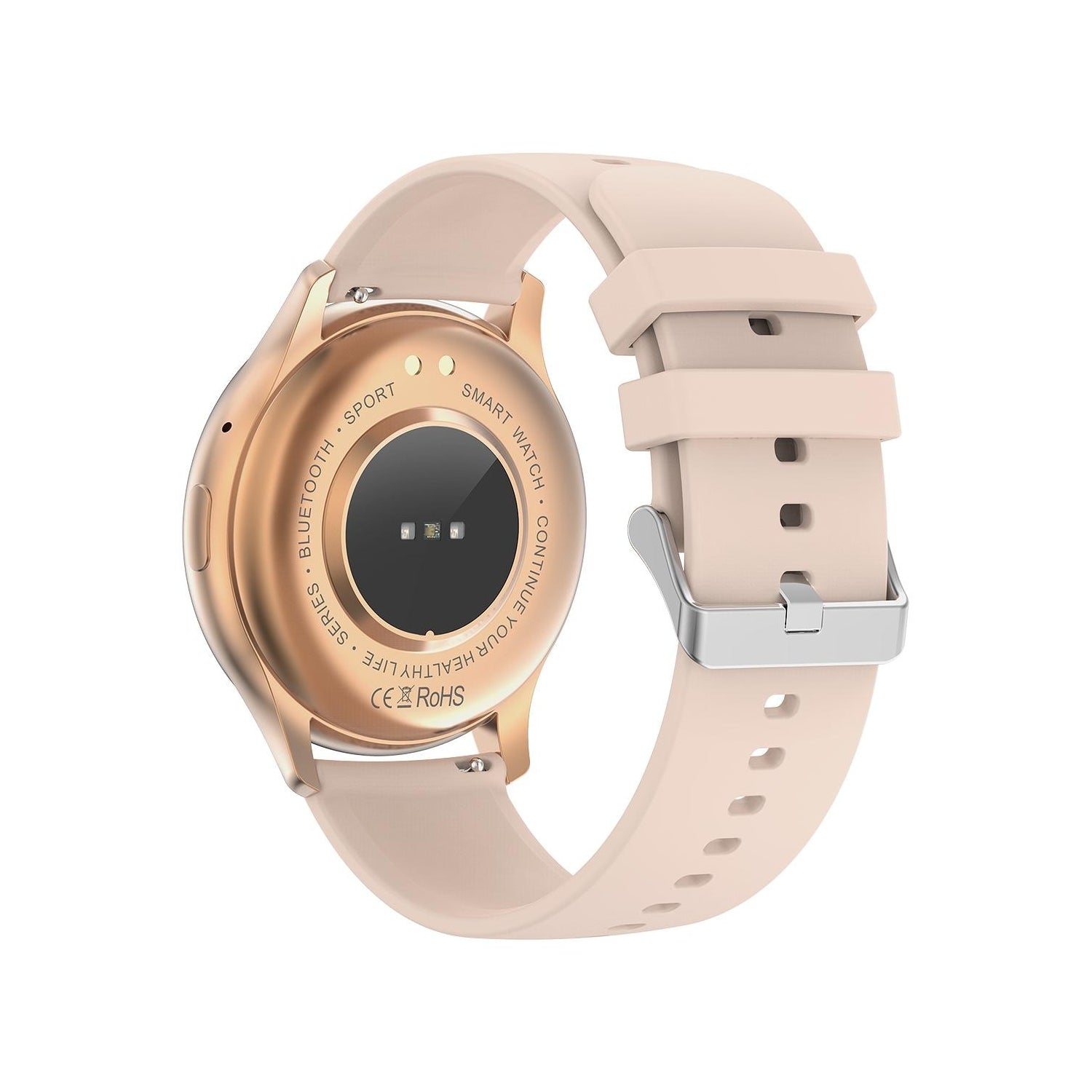 Y15 AMOLED Smart Watch with Bluetooth Calling – Sports Fitness Tracker, Pink