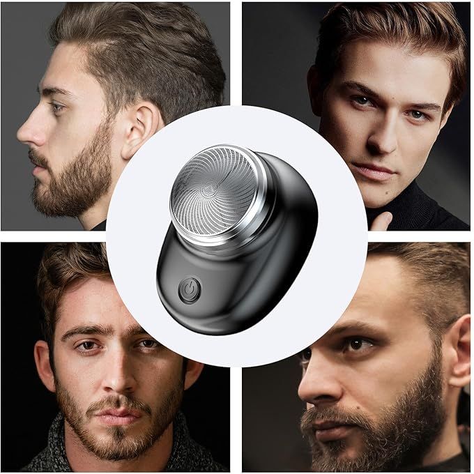Portable Men's Electric USB Rechargeable Shaver & Precise Trimmer Grooming Tool For Men