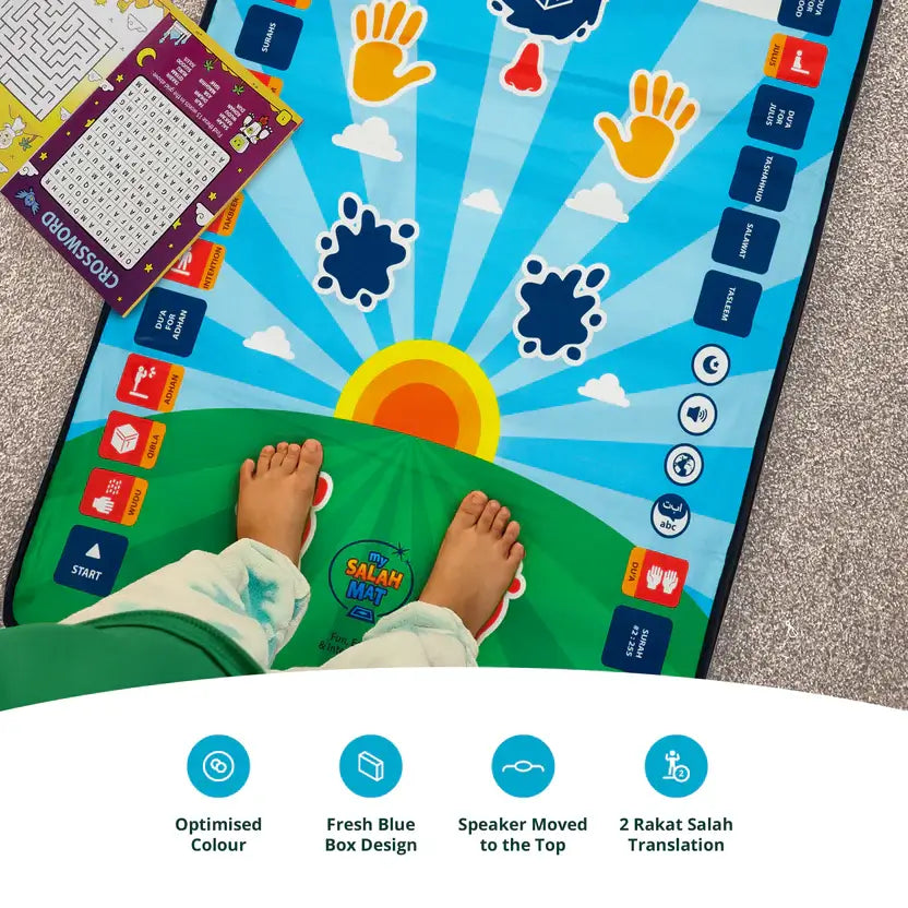 Interactive Educational Prayer Mat for Kids | Fun, Easy & Engaging Learning