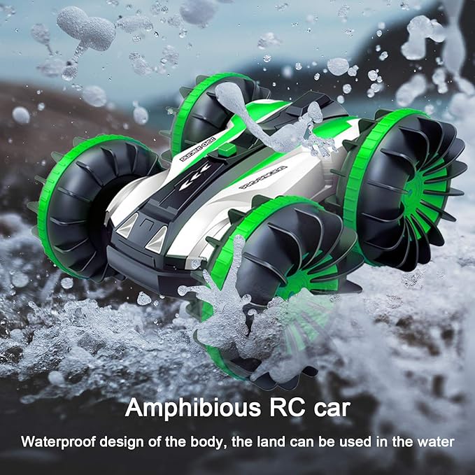 Amphibious Remote Control Car – Waterproof RC Monster Truck & Boat for Land and Water Adventures