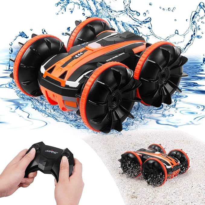 Amphibious Remote Control Car – Waterproof RC Monster Truck & Boat for Land and Water Adventures