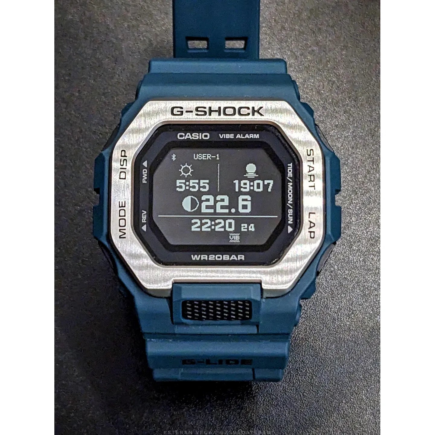 Casio G-Shock G-Lide WR20BAR Digital – Shock Resistant Watch