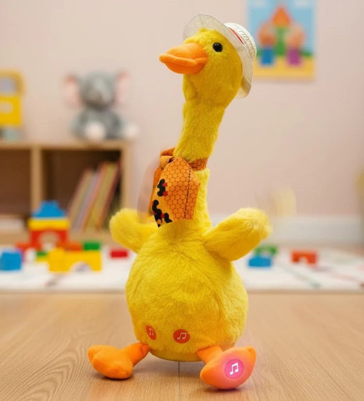 Dancing & Singing Plush Goose Toy – Interactive Musical Stuffed Animal for Kids