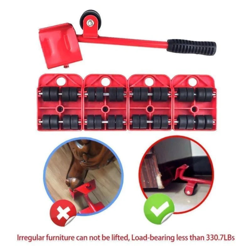 Furniture Lifter Mover Tool Set Heavy Duty Furniture Shifting and Moving