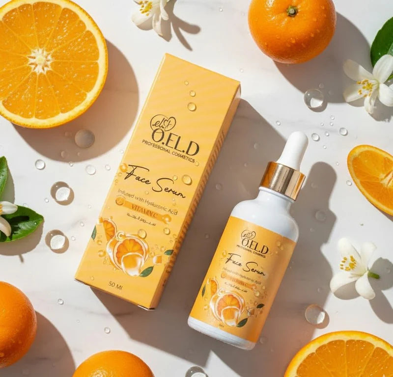 O.EL.D - Vitamin C Face Serum – Infused with Hyaluronic Acid (50ml)
