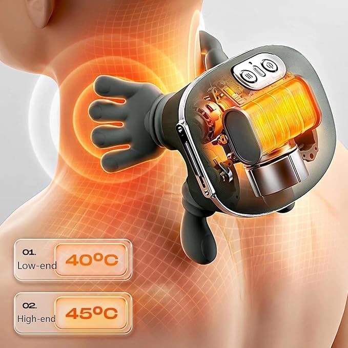 Portable Shoulder & Neck Massager | Deep Kneading Muscle Relaxation