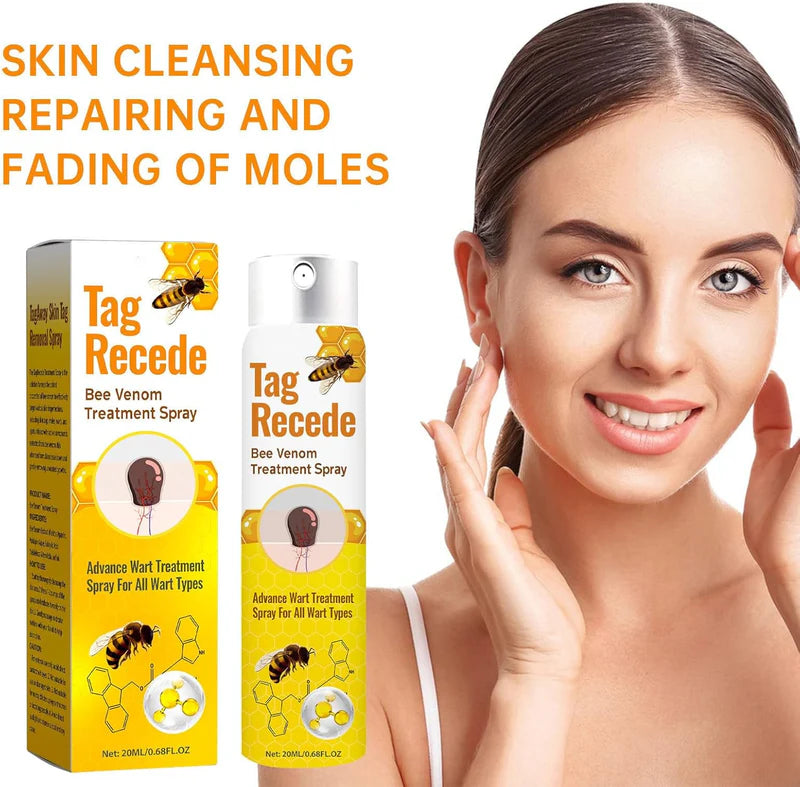 Tag Recede Bee Venom Repair Spray – Advanced Wart & Skin Tag Care