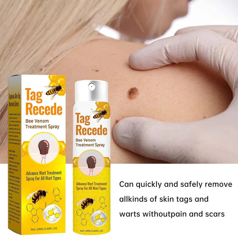 Tag Recede Bee Venom Repair Spray – Advanced Wart & Skin Tag Care