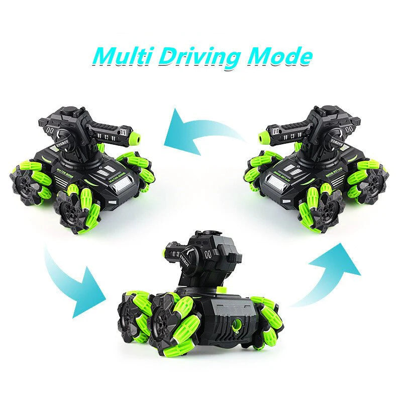 Gesture Control Monster Truck RC Car – Off-Road Stunt Vehicle with Lights, Music & Dual Controllers